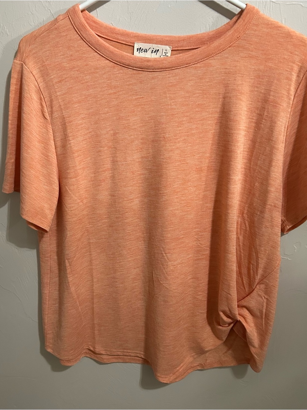 NWT New In Mango Knit Short Sleeve Top